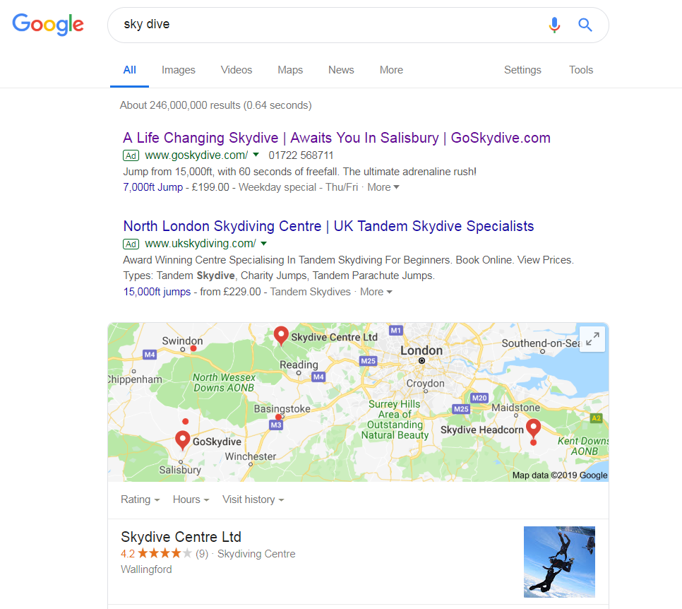 Go-SkyDive-PPC-search-advert.png