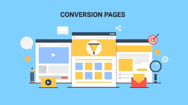 High converting website landing pages