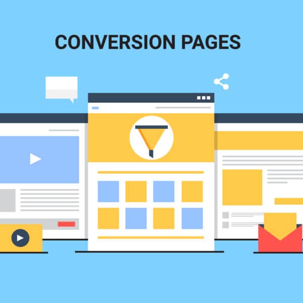 High converting website landing pages
